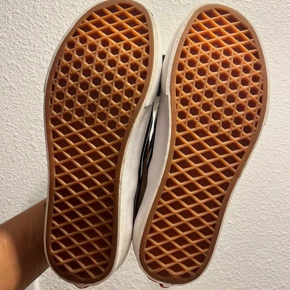 Vans Black and White Checkerboard Slip-Ons - Picture 2 of 2